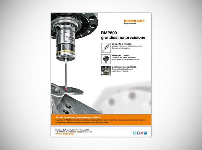 RENISHAW - Advertising