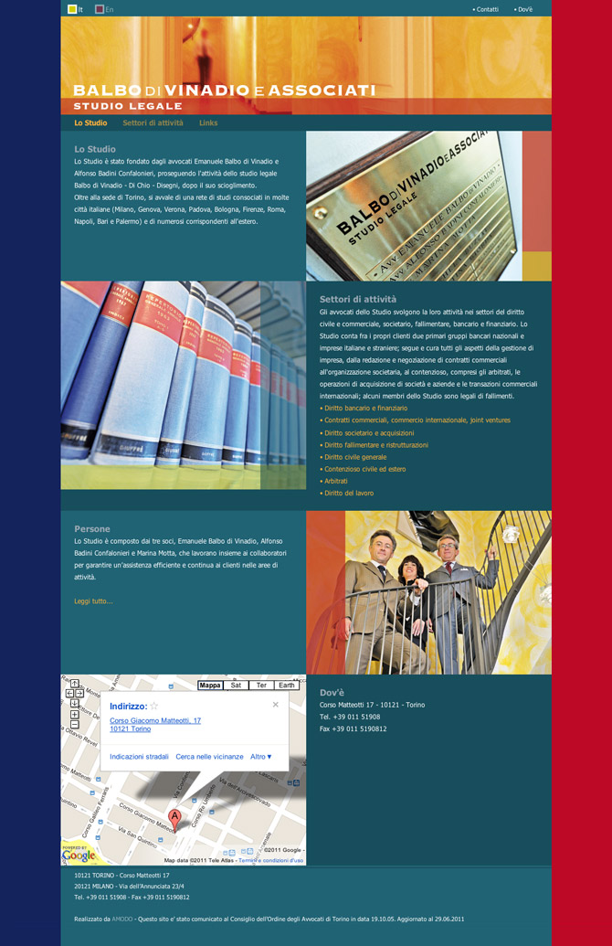 BALBO DI VINADIO e ASSOCIATI - Web